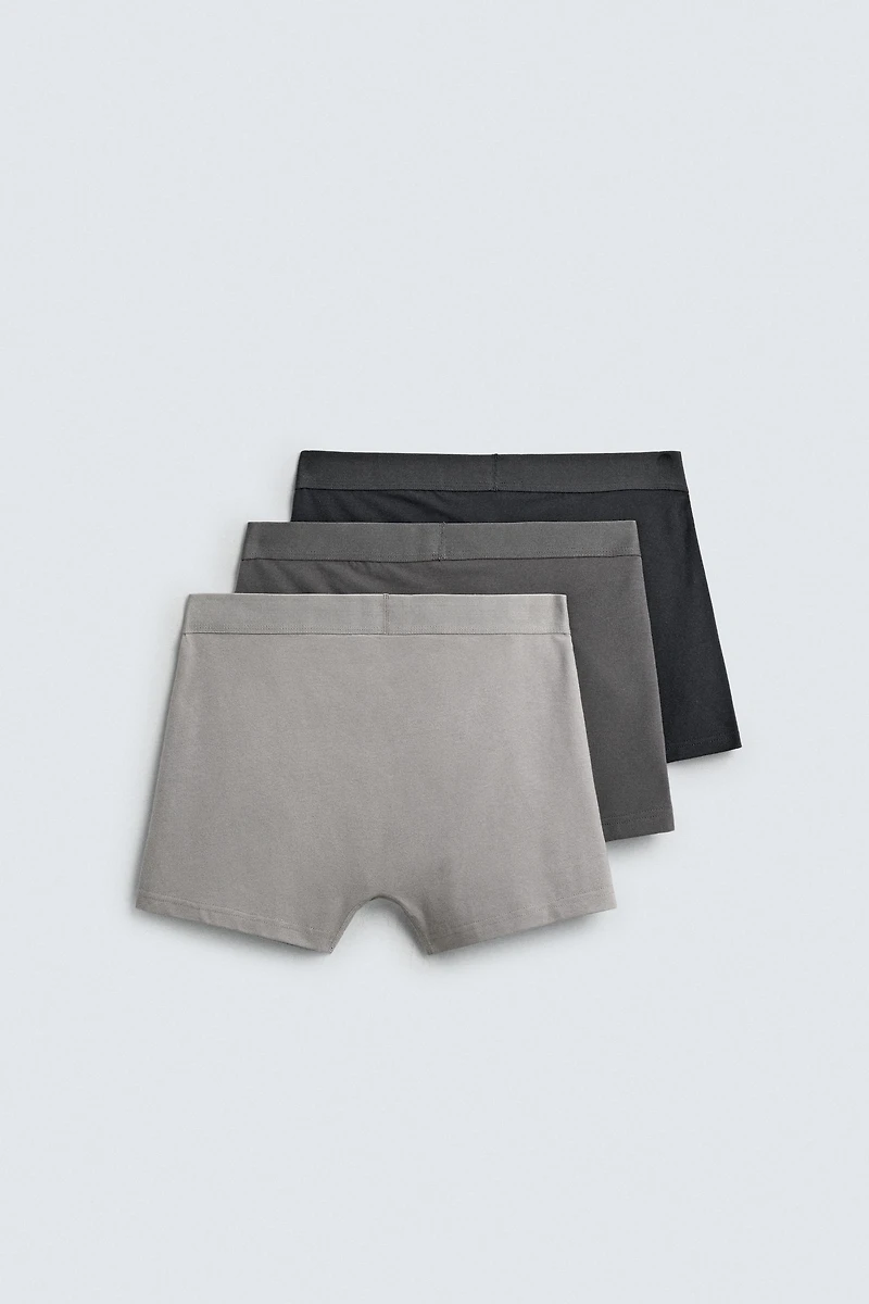 PACK DE 3 BOXERS SOFT