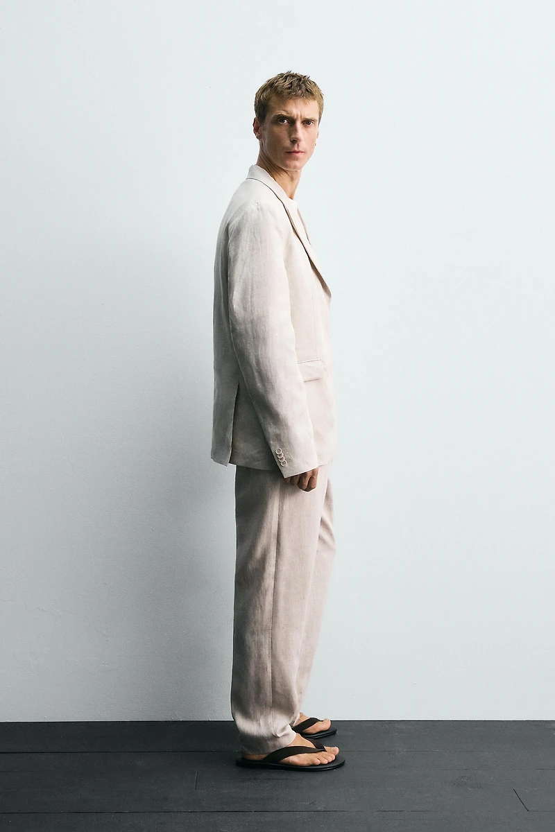 SUIT PANTS 100% LINEN