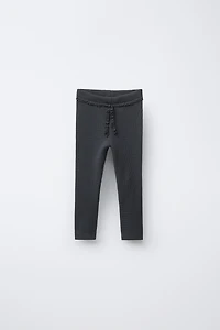 LEGGING WAFFLE DENTELLE