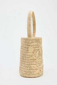 DRAWING WOVEN BASKET
