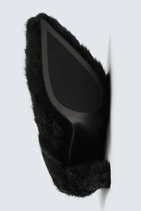 FAUX FUR SHOES HARRY LAMBERT FOR ZARA x DISNEY