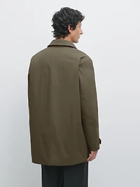 Water-repellent and windproof parka