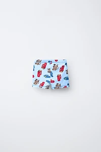 1-6 YEARS/ CARS LIGHTNING MCQUEEN © DISNEY BOXER SWIMSUIT