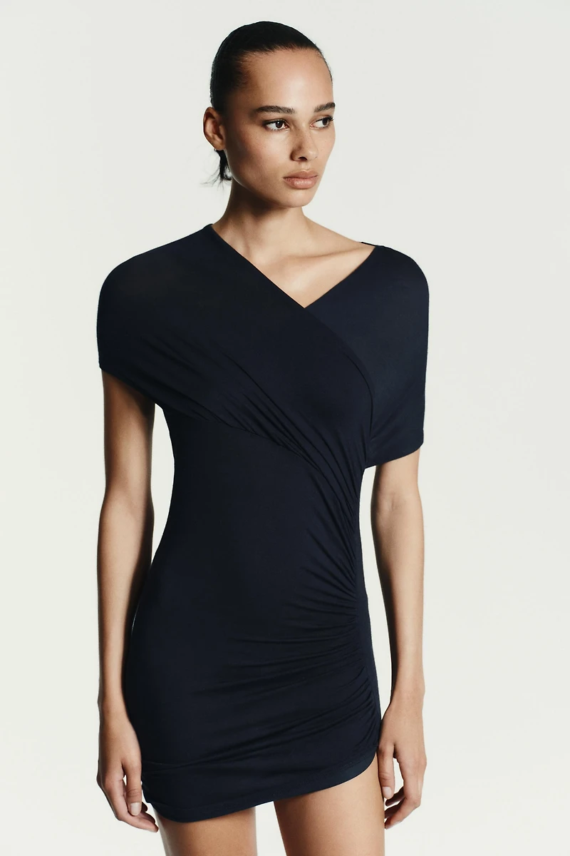 SOFT MODAL WRAP TOP