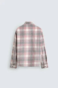 PLAID CORDUROY SHIRT