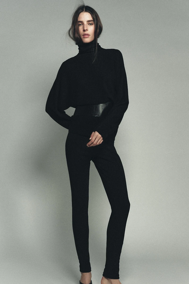 BATWING SLEEVE KNIT JUMPER