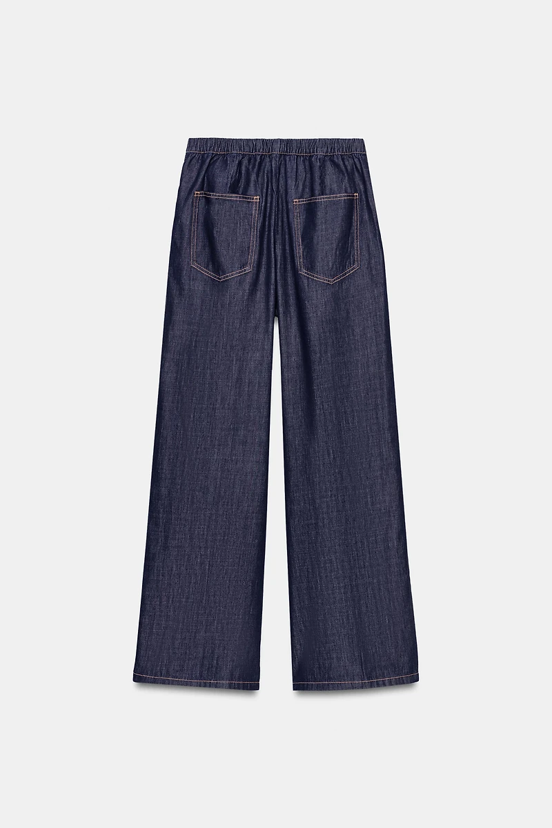 Z1975 HIGH RISE JOGGER WIDE LEG JEANS