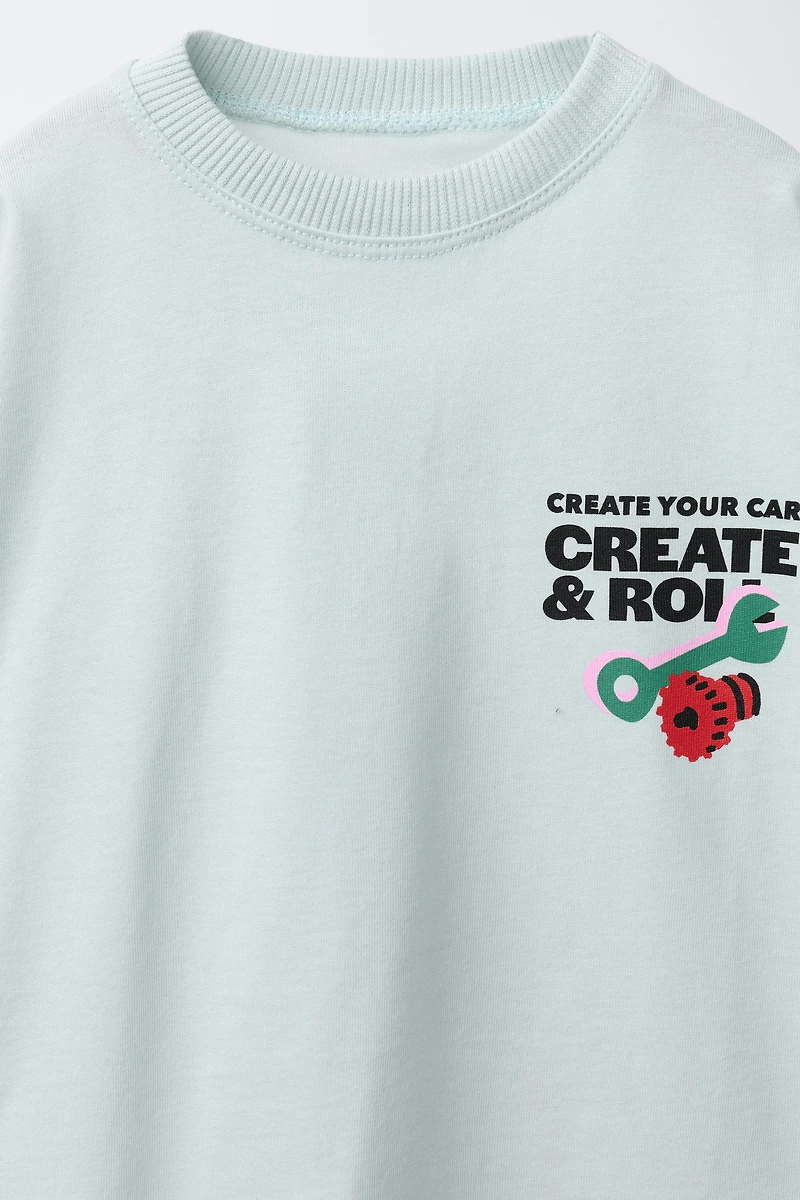 T-SHIRT À IMPRIMÉ VOITURE