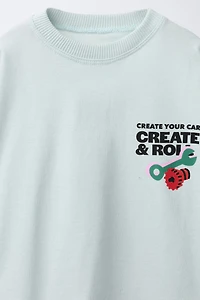 T-SHIRT À IMPRIMÉ VOITURE