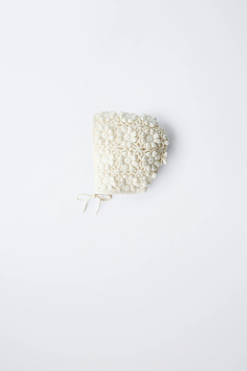 CROCHET KNIT BONNET