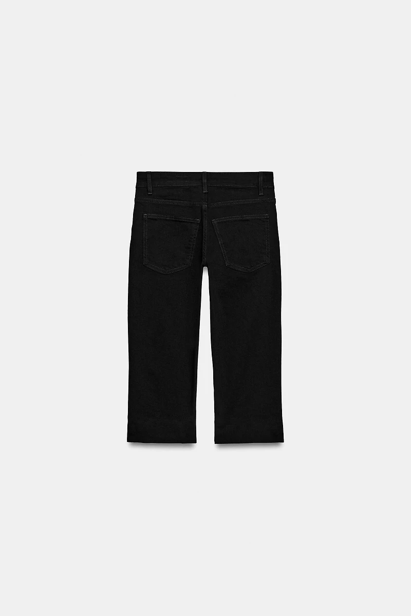 ZW COLLECTION MID-RISE CAPRI JEANS