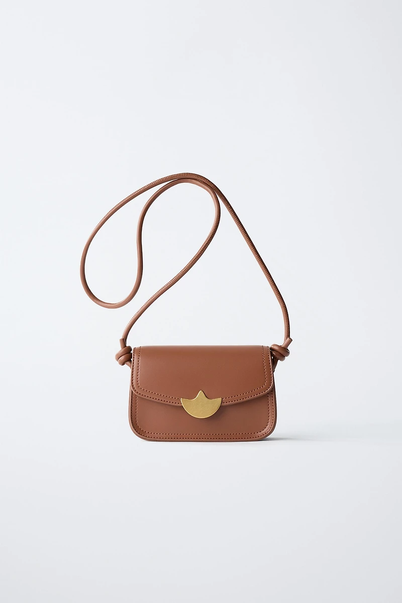 TULIP DETAIL CROSSBODY BAG