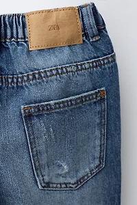 RIPPED BAGGY JEANS