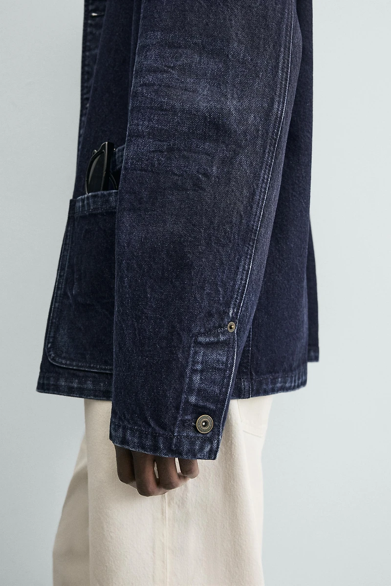 VESTE EN JEAN À POCHES