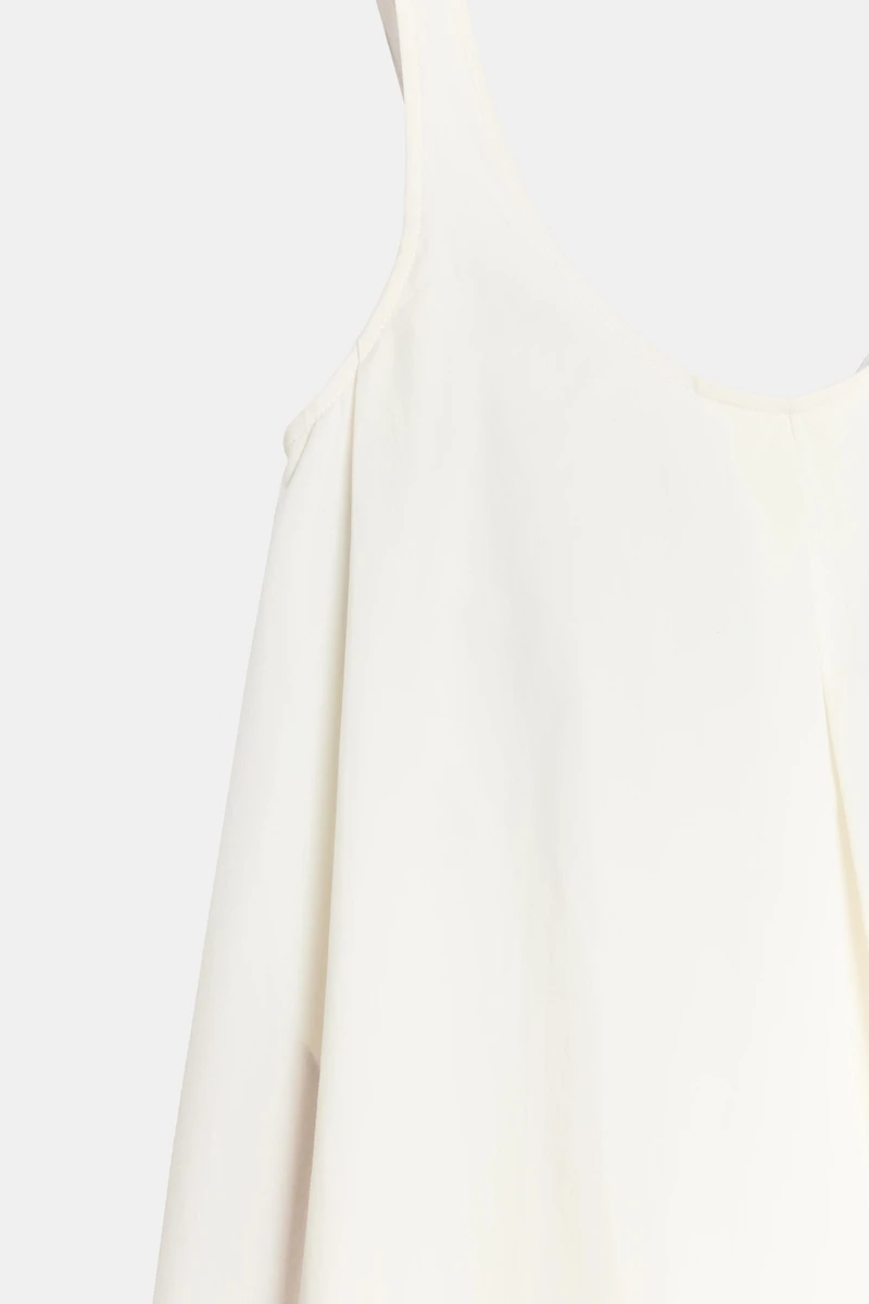 MINI POPLIN DRESS