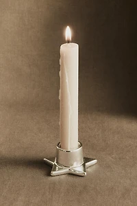 BOUGEOIR MINI PORCELAINE ÉTOILE NOËL