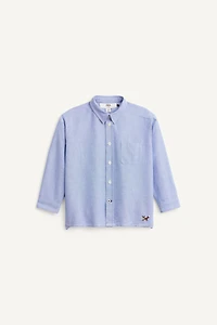 CHEMISE OXFORD RENARD BRODÉ ÉDITION LIMITÉE