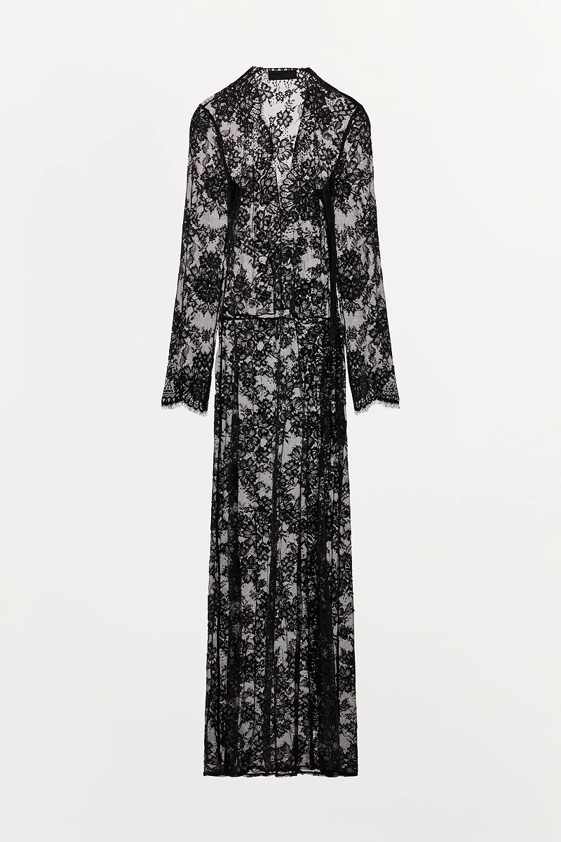 ZW COLLECTION LONG LACE DRESS