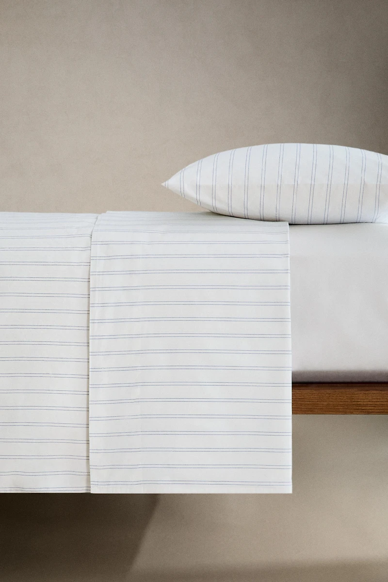 DOUBLE STRIPED COTTON DUVET COVER