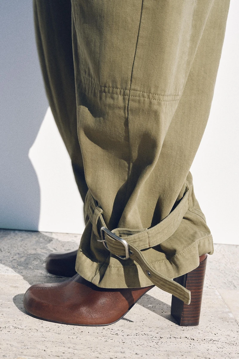 ZW COLLECTION BARREL CARGO PANTS
