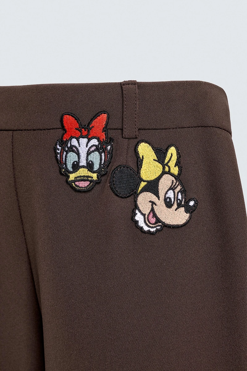 FLARE FIT PATCH TROUSERS HARRY LAMBERT FOR ZARA X DISNEY