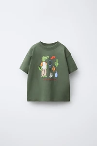 ANIMAL PRINT T-SHIRT
