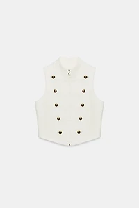 GILET HALTER BOUTONS