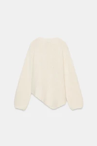 ASYMMETRIC HEM KNIT JUMPER