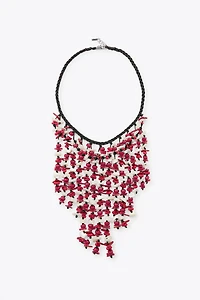 SHELL WATERFALL NECKLACE