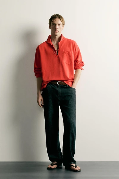 RELAXED FIT POLO SHIRT