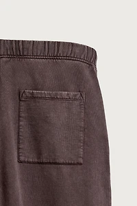 RELAXED FIT WASHED SWEATPANTS