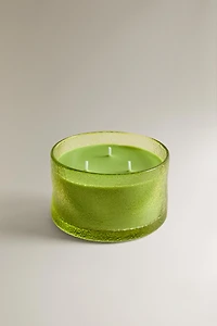 (500 G) LIME & PEPPERMINT SCENTED CANDLE