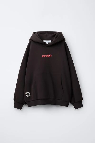 PRINTED HOODIE SWEATSHIRT