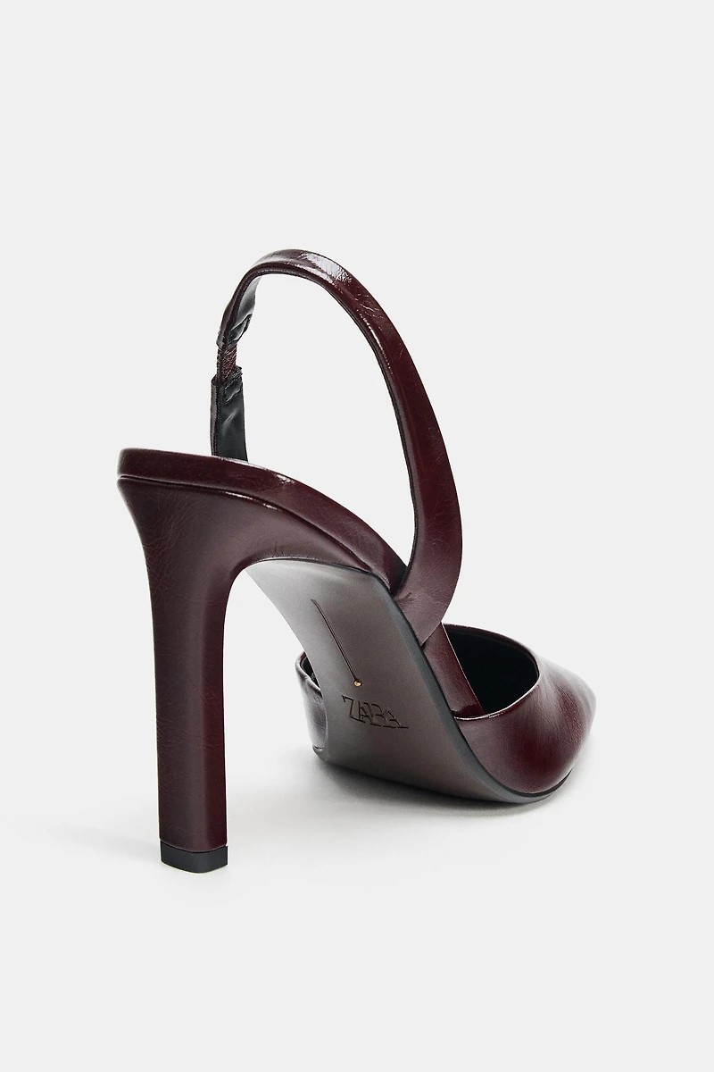 SQUARE TOE HEELS