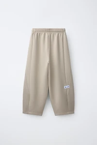 SPORTY BARREL PANTS WITH MODAL