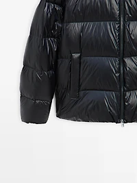 Veste matelassée satinée déperlante