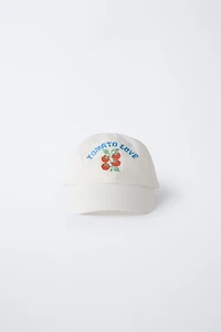 EMBROIDERED TOMATO CAP