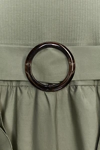 ROBE BIMATIÈRE CEINTURE