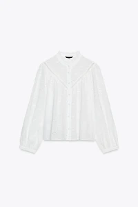 CHEMISE BRODERIES PERFORÉES