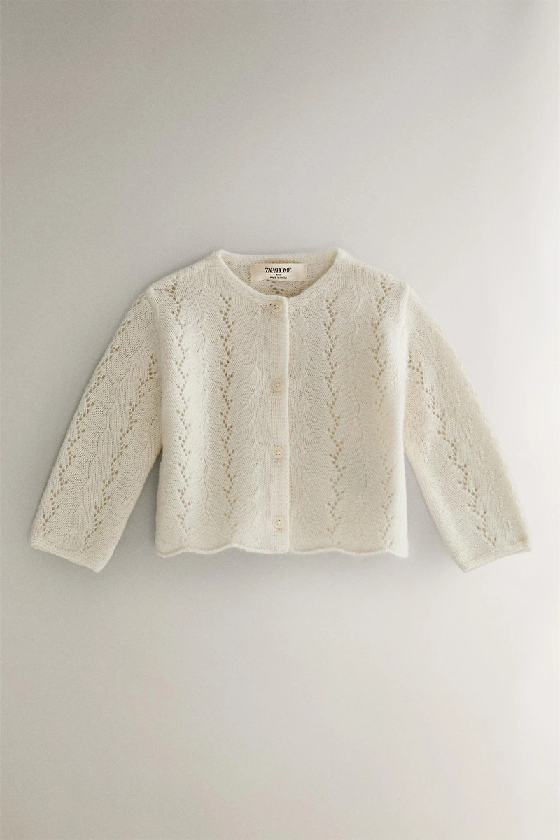CASHMERE BABY CARDIGAN