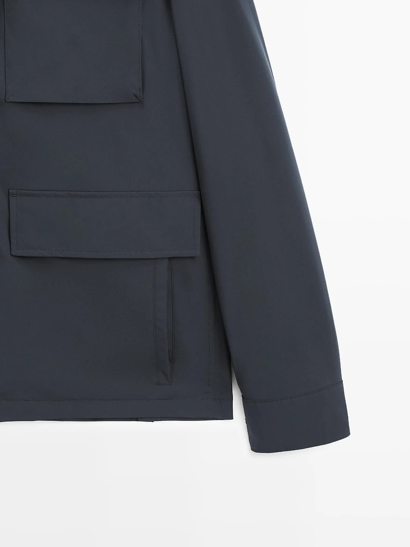Stretch fabric jacket
