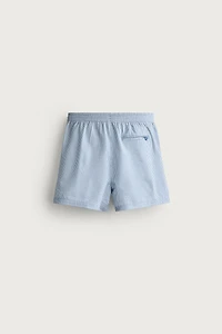MAILLOT DE BAIN MI-LONG EN SEERSUCKER
