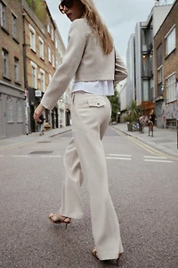 PANTALON DROIT SURPIQÛRES