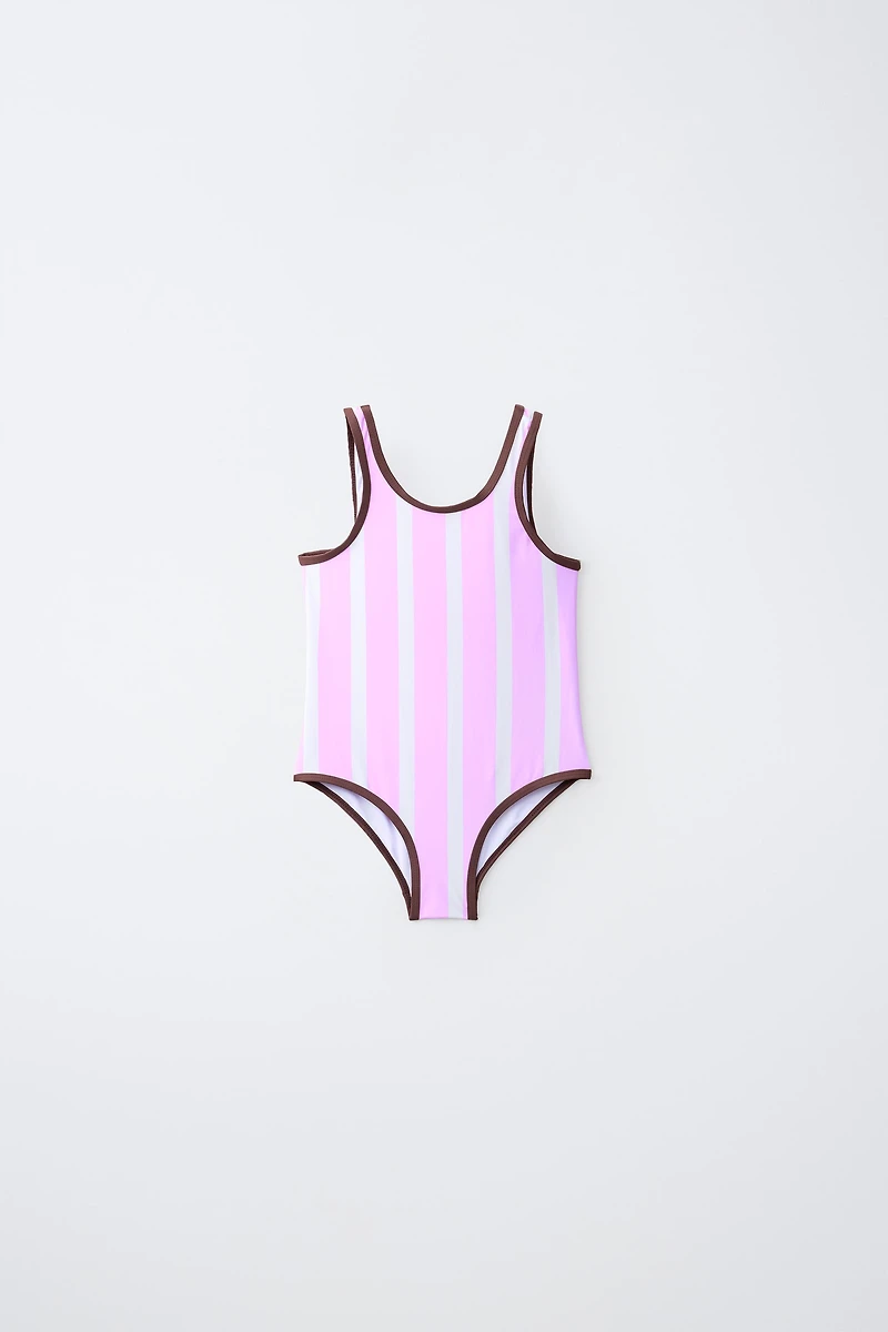 2-6 YEARS / STRIPED PUKAS SURF SWIMSUIT