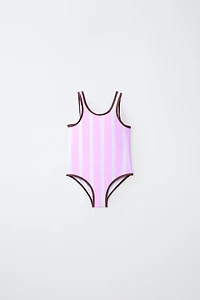2-6 YEARS / STRIPED PUKAS SURF SWIMSUIT