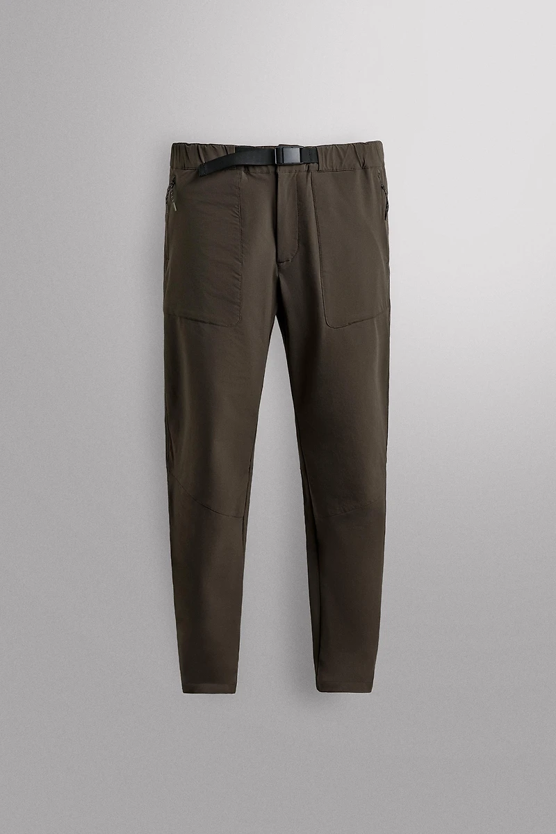 TECHNICAL PANTS WITH BELT