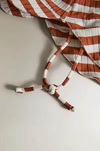 KIDS' STRIPED BEACH HAT
