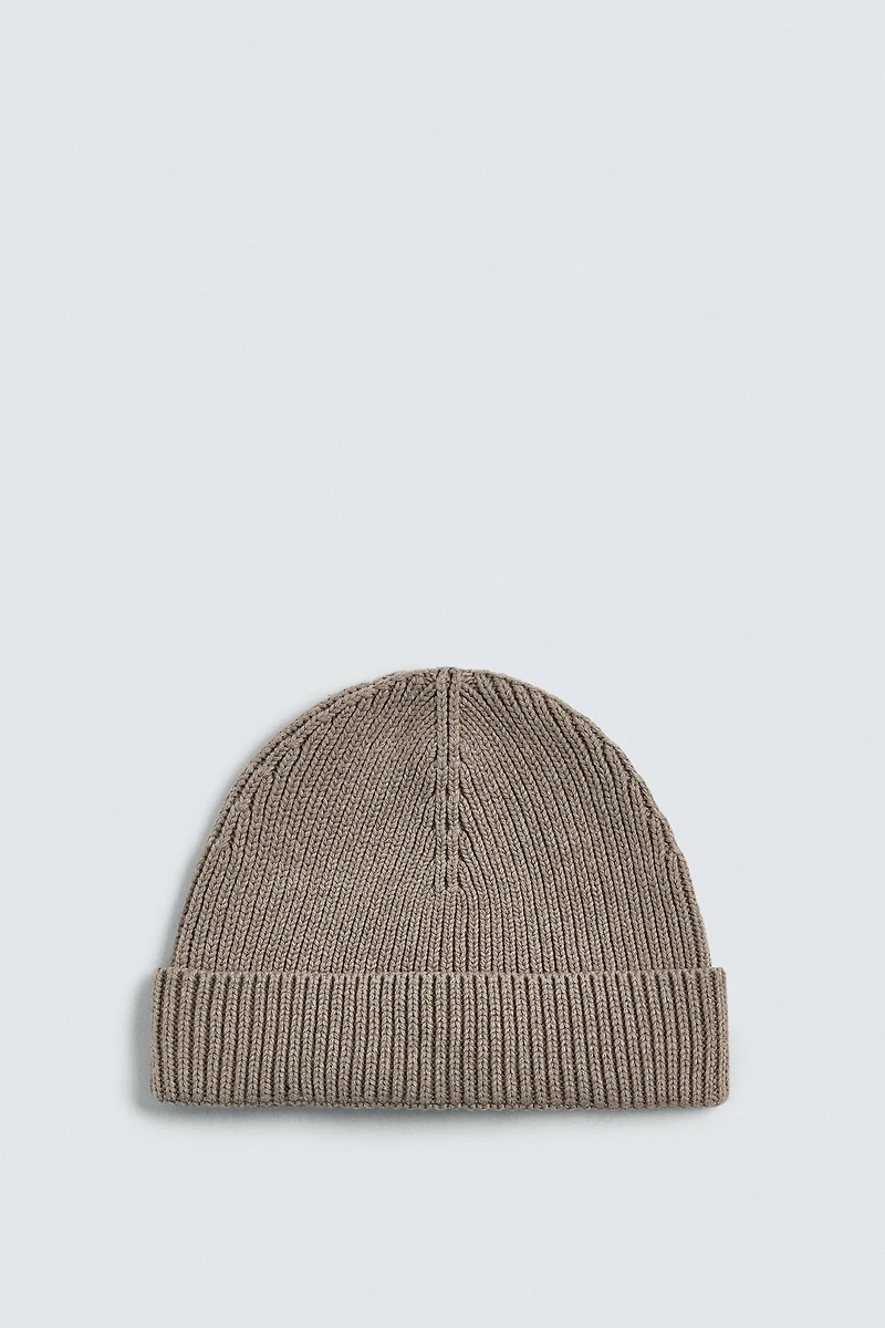 ORIGINS COTTON BLEND BEANIE