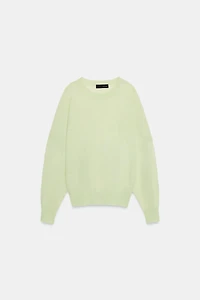 EXTRA-FINE WOOL KNIT JUMPER