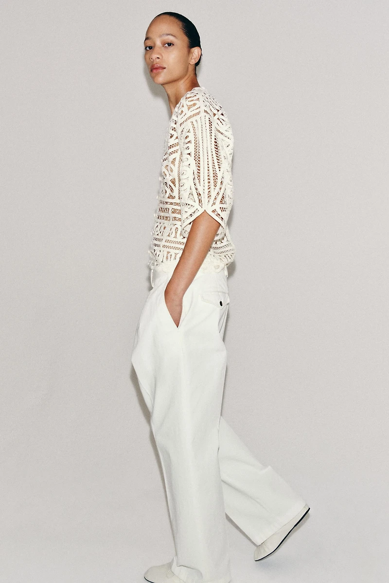 ZW COLLECTION CROCHET TOP